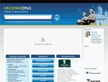 Tablet Screenshot of helsinkiopas.com